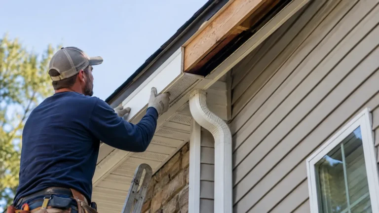 Fascia and soffit repair services - Durham NC