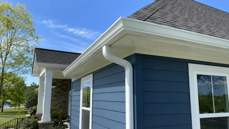 Seamless gutter installation and downspout services - Durham NC