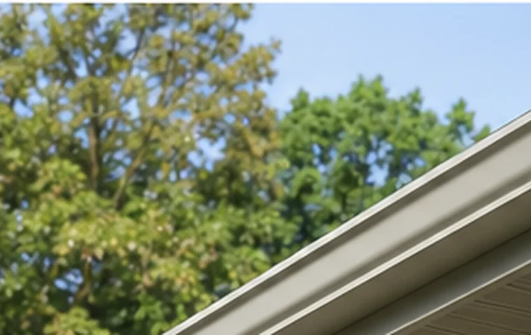 K-Style seamless aluminum gutter on a Cary NC roofline for a gutter installation cost guide