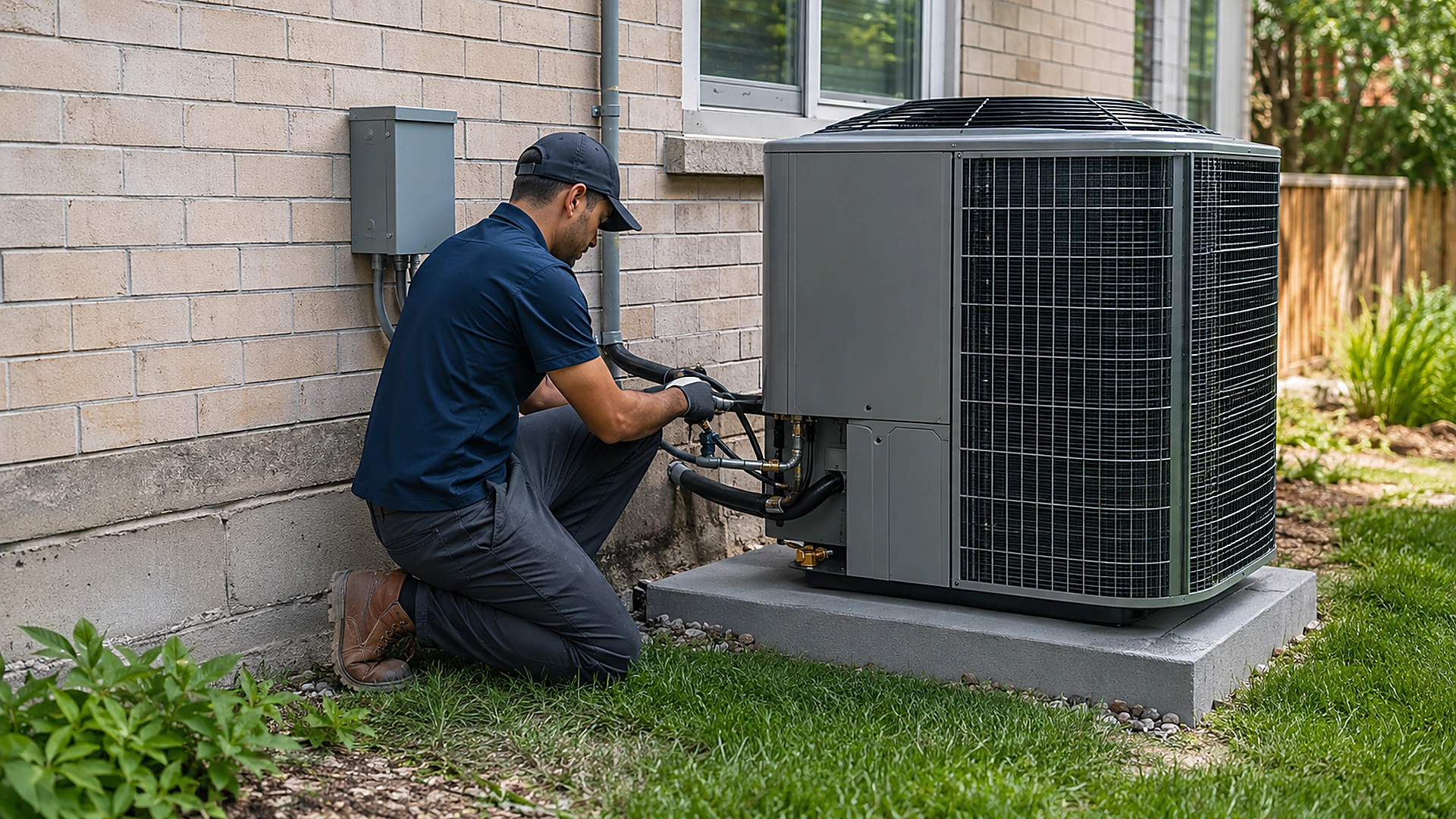 Heat pump and furnace equipment compared for HVAC replacement cost in Durham NC